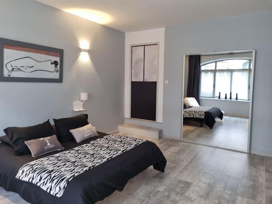 Grand Appartement Pres De La Cathedrale De Quimper Dış mekan fotoğraf